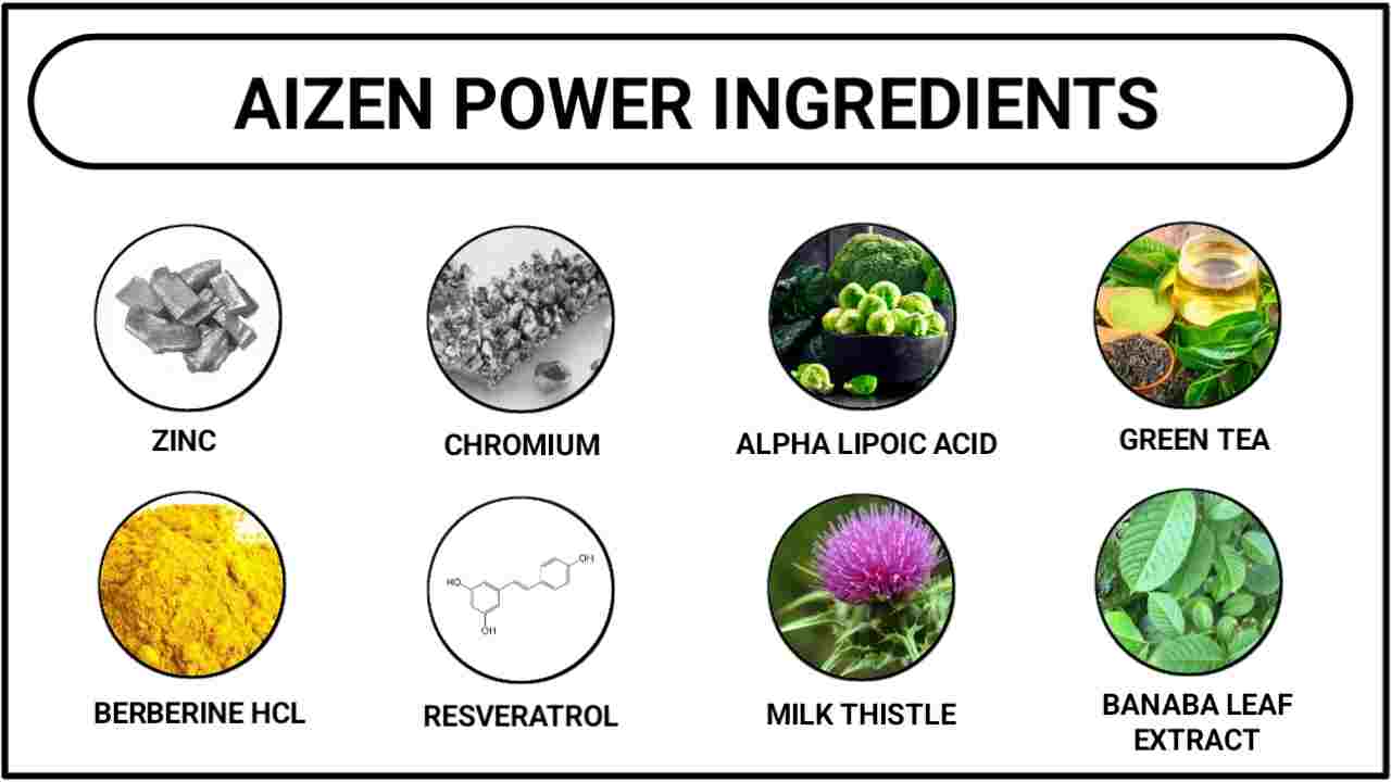Aizen Power Ingredients