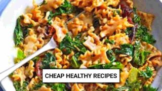 Cheap Healthy Recipes