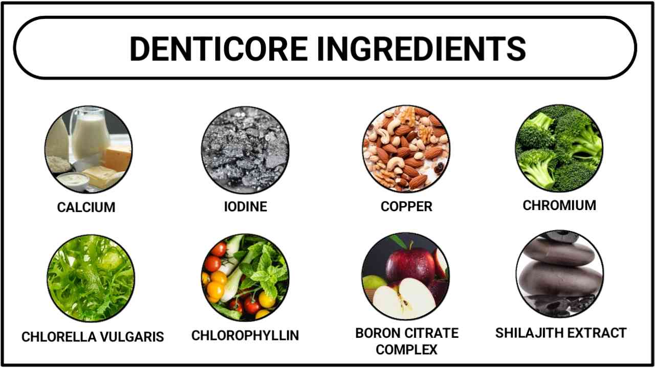 Denticore Ingredients