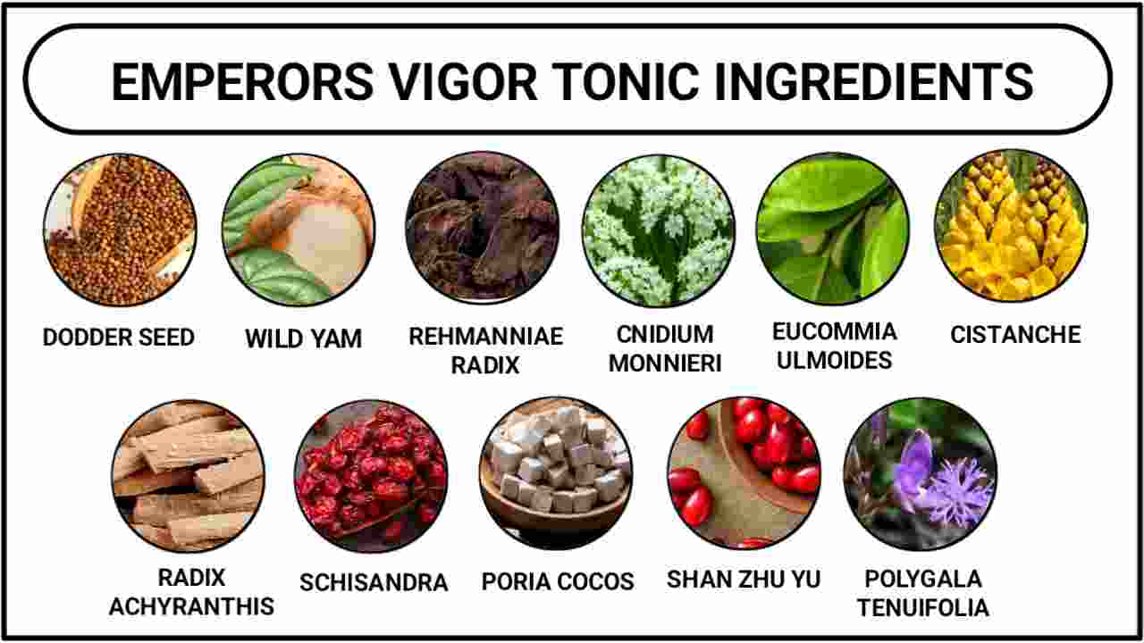 Emperors Vigor Tonic Ingredients