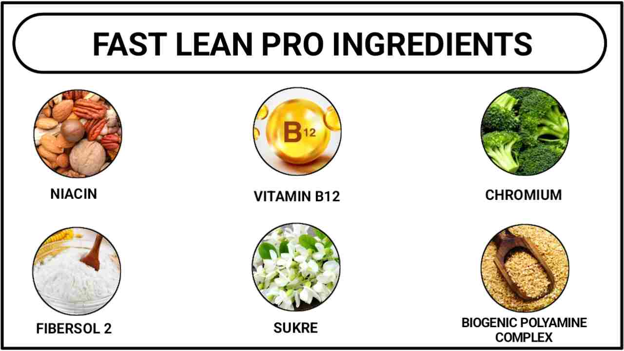 Ingredients of Fast Lean Pro