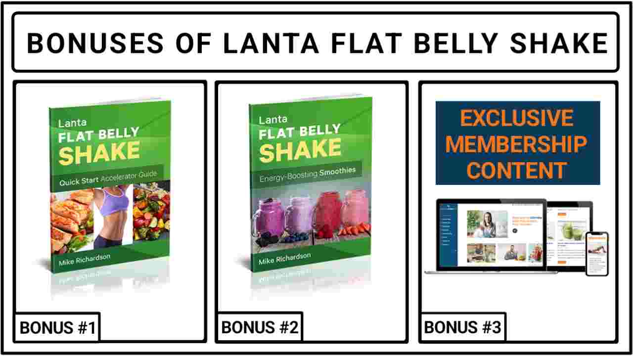 Lanta Flat Belly Shake Bonuses