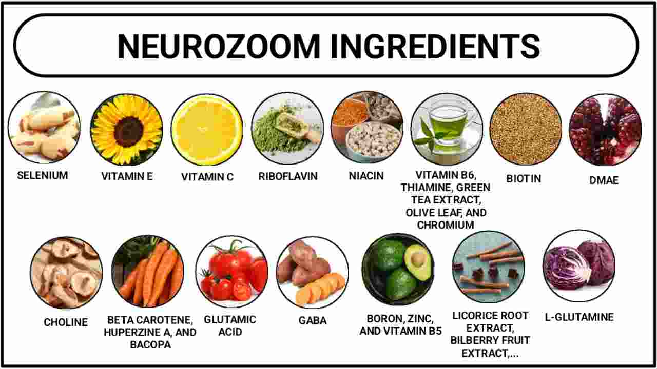 Neurozoom Ingredients